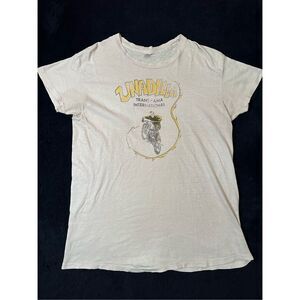 Vintage 1970s Unadilla Motorcross Trans AMA International Racing Cotton Thin T S